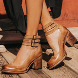 Milena™ - Premium Damenstiefel - in Braun