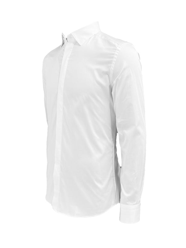 Slim Fit Hemd – Weiß