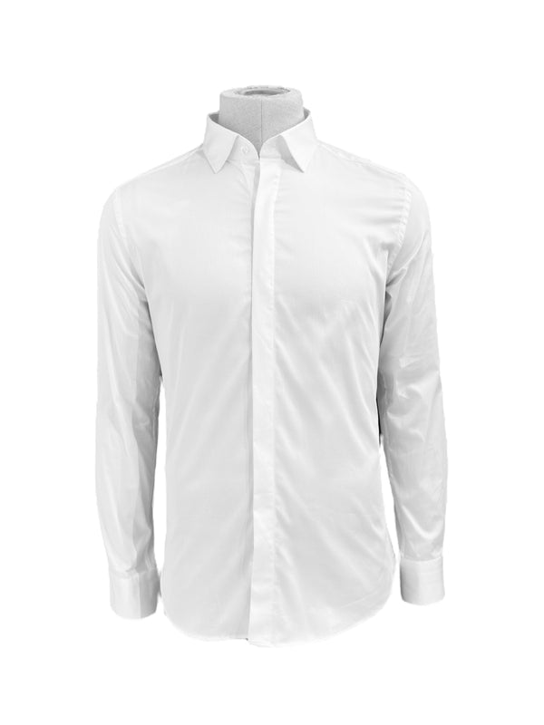 Slim Fit Hemd – Weiß