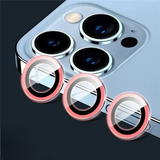 3 Stück Metall-Linsenschutzglas für iPhone