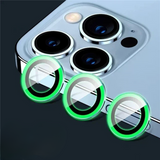 3 Stück Metall-Linsenschutzglas für iPhone