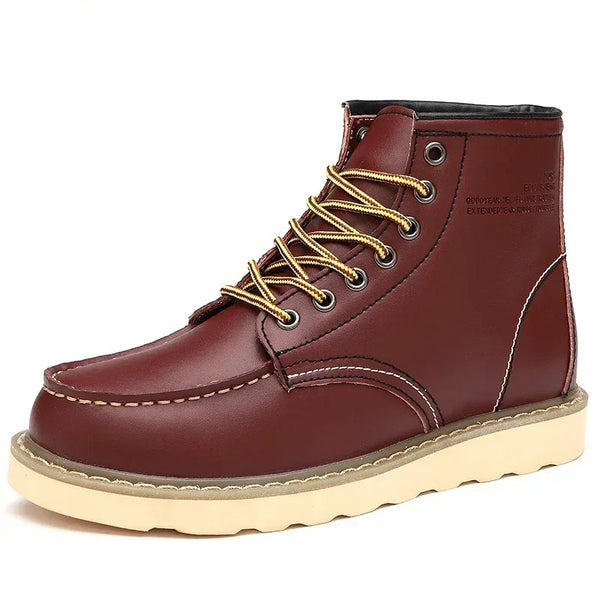 PAUL |  Stiefel mit Wollfutter +6CM +8CM +10CM