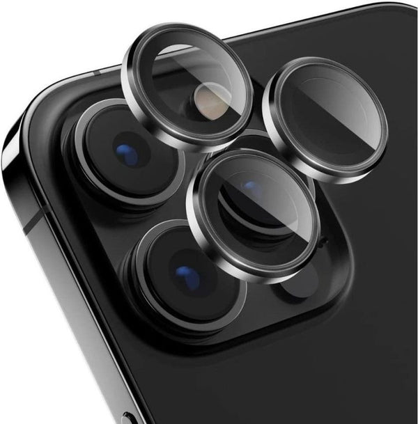 3 Stück Metall-Linsenschutzglas für iPhone