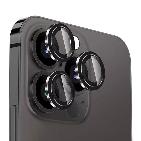 3 Stück Metall-Linsenschutzglas für iPhone