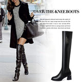 Sheena - Warme Kniehohe Stiefel