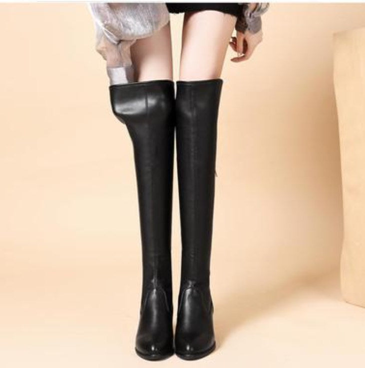 Sheena - Warme Kniehohe Stiefel